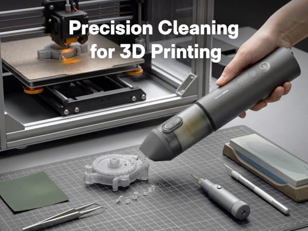 clean 3D printer bed, printing platform, workbench dust, remove filament debris