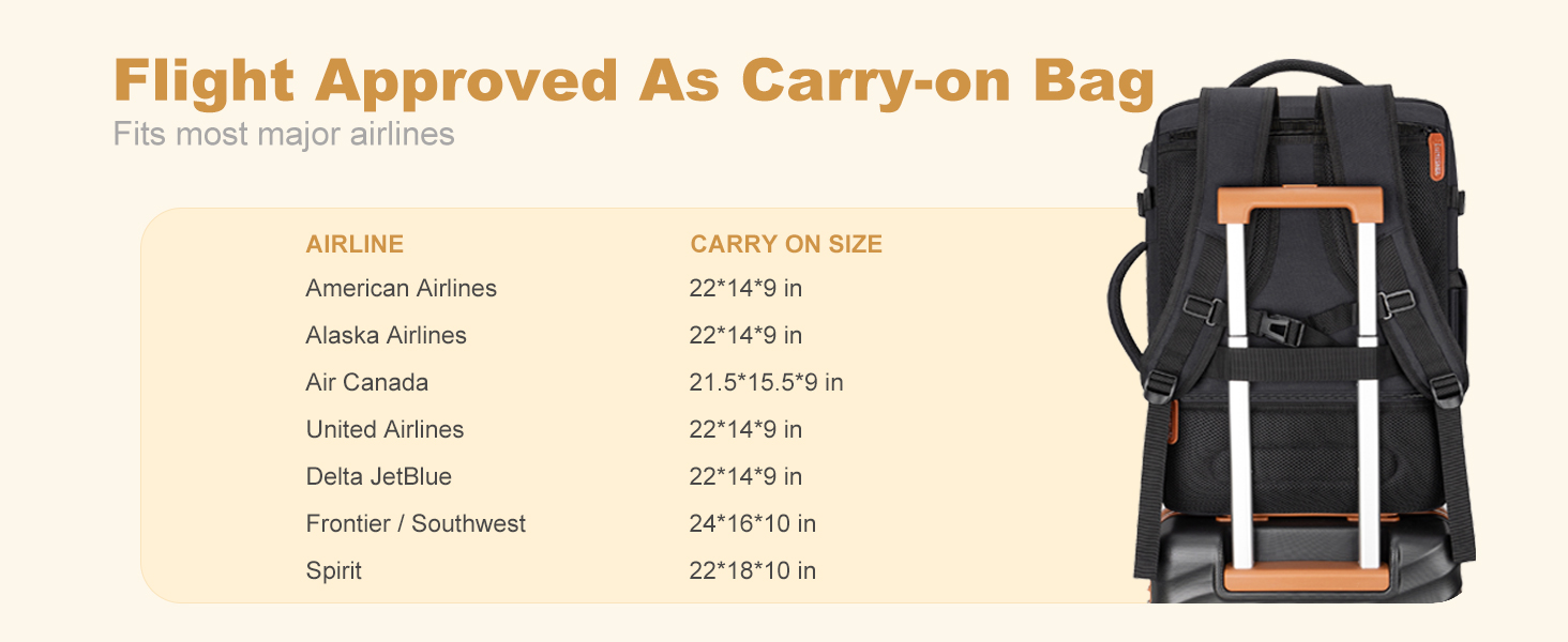 Flight Approved As Carry-on Bag