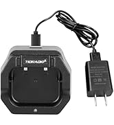 TIDRADIO TD-H3 Desktop Charger USB Charger Cable with US Adapter for TD-H3,TD-H3 Plus Two Way Rad...