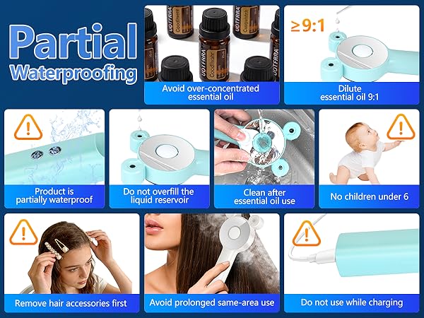 electric scalp massager for hair growth