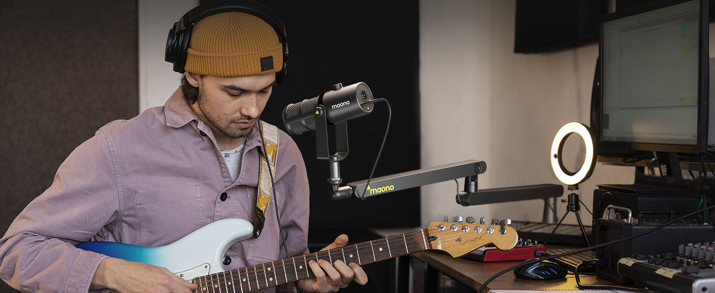 low profile mic boom arm