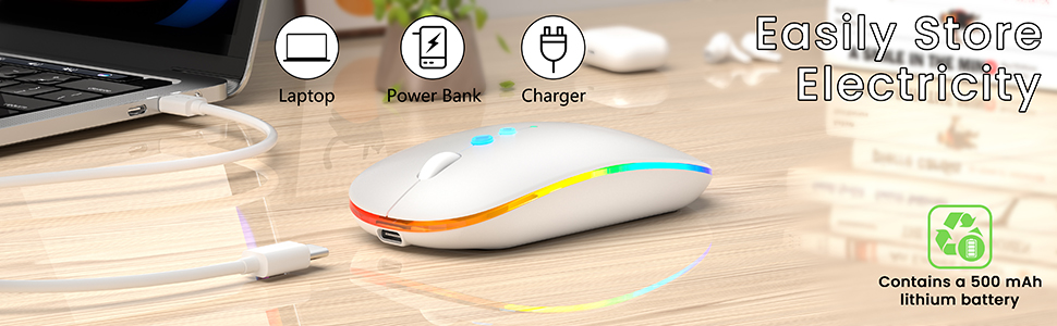 Rechargeable mouse