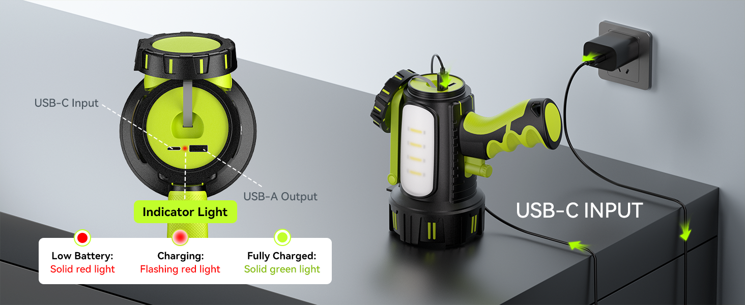 rechargeable flashlight