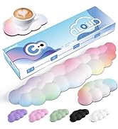 Cloud Wrist Rest for Computer Keyboard Arm Wrist Rest with Non-Slip Base Extended Wrist Rest Ergo...