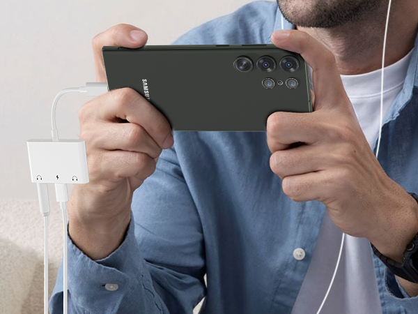 USB C to 3.5mm audio adapter