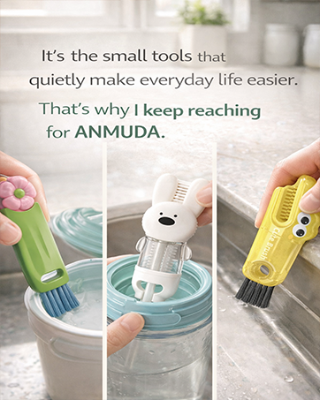 3 in 1 multifunctional cleaning brush