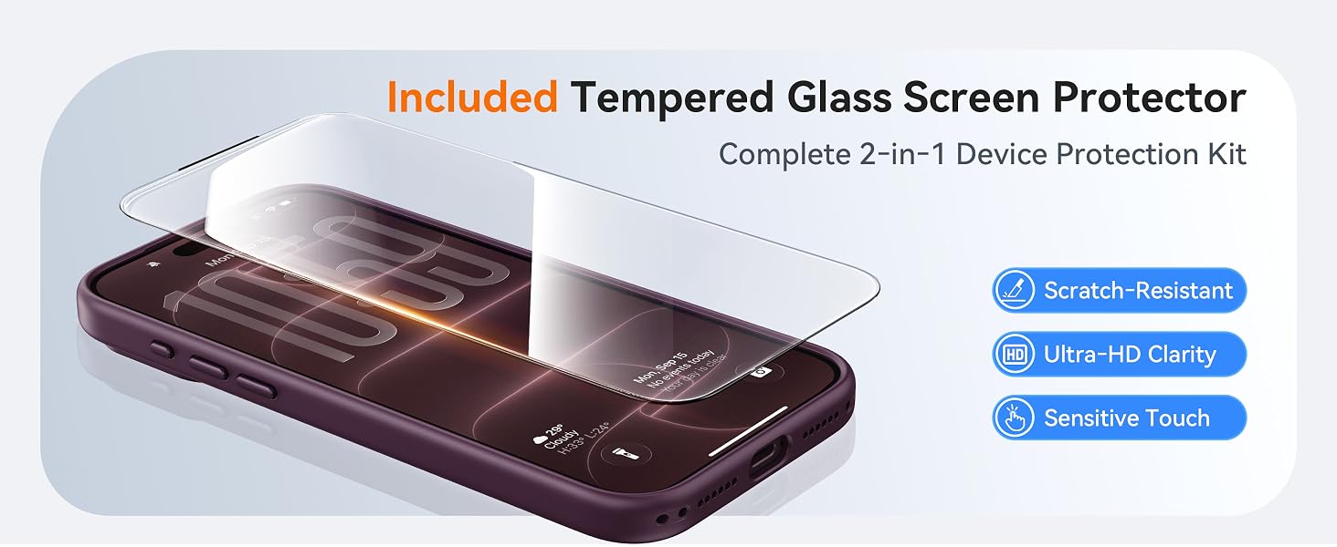 iphone 18 pro max case with screen protector