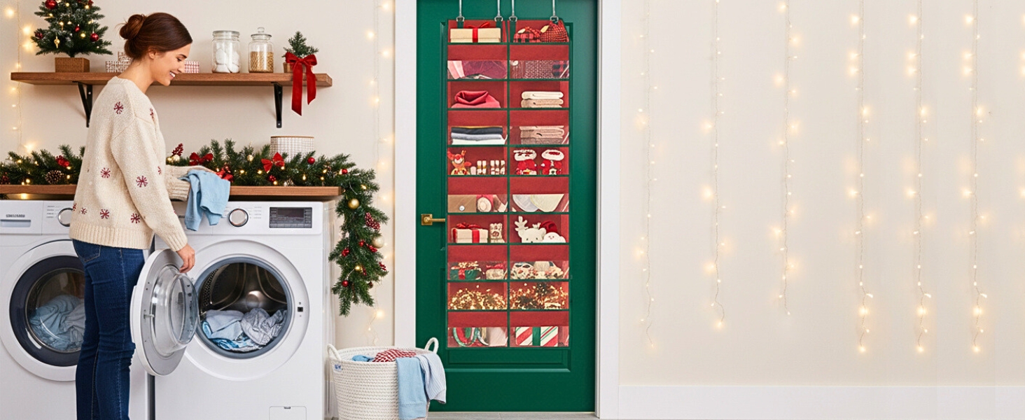 Red over the door organizer ofiray home