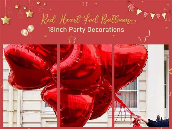 heart balloons
