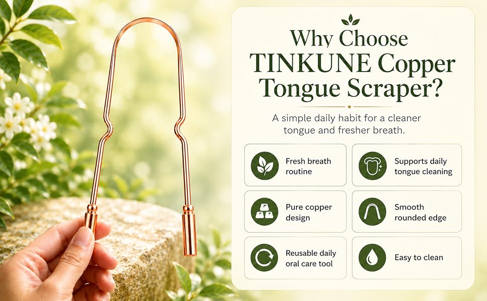 copper tongue scraper