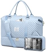 Travel Overnight Bag Weekender Bags- Duffle Bags Women with Shoe Compartment Carry on Overnight B...