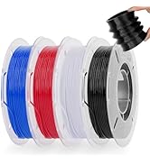 AMOLEN 3D Printer Filament,Flexible TPU Filament Bundle C,1.75mm TPU Filament Muticolor,Soft Fila...