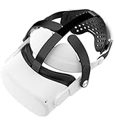 SINWEVR M3 Head Strap Accessories Compatible for Meta/Oculus Quest 2 Elite Strap, Effectively Red...