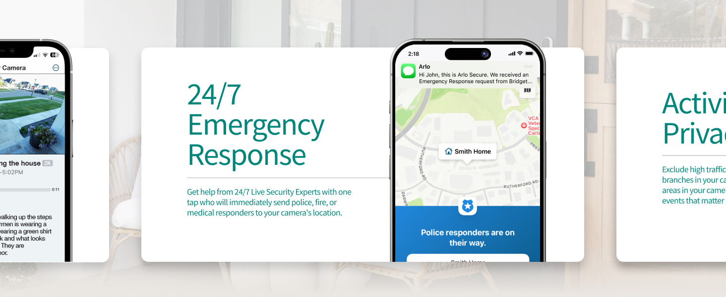 Arlo Essential Pan Tilt Outdoor Camera