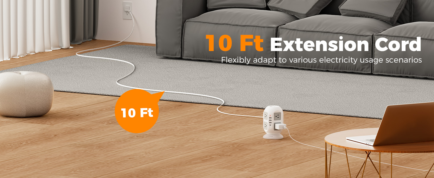power strip with usb ports