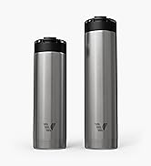 Ever Vessel Maxi Stainless Steel Water Bottle 26oz - Double wall vacuum insulated | Integrated ca...