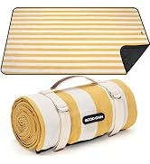 Outdoor Picnic Blankets Waterproof Large, Sandproof Backing Portable for Family, Friends, Kids, P...