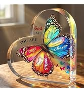 Mothers day Mom Gifts - Christian Gifts for Women Birthday, Butterfly Gifts for Womenn, Friends, ...