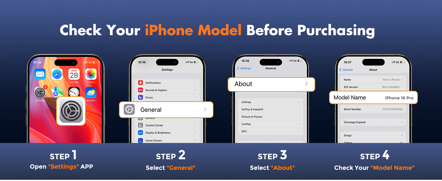 iPhone16 Pro screen protector