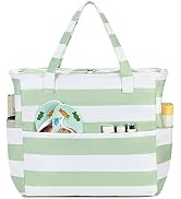 Waterproof Beach Tote Pool Bags for Women Ladies Extra Large Gym Tote Carry On Bag With Wet Compa...
