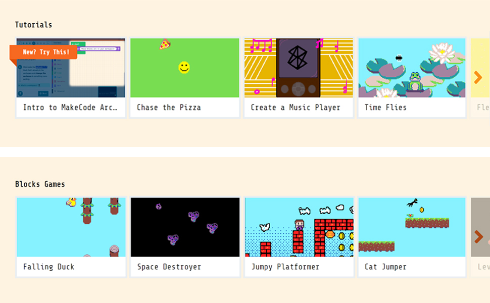 microbit retro arcade makecode