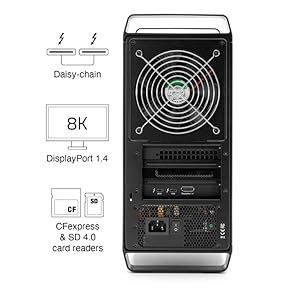 8k dock, cfast reader, sd dock, thunderbolt 3 hub