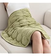 Wemore Weighted Lap Blanket 7lbs for Adults and Kids, Small Weighted Blanket for Travel, Calming,...