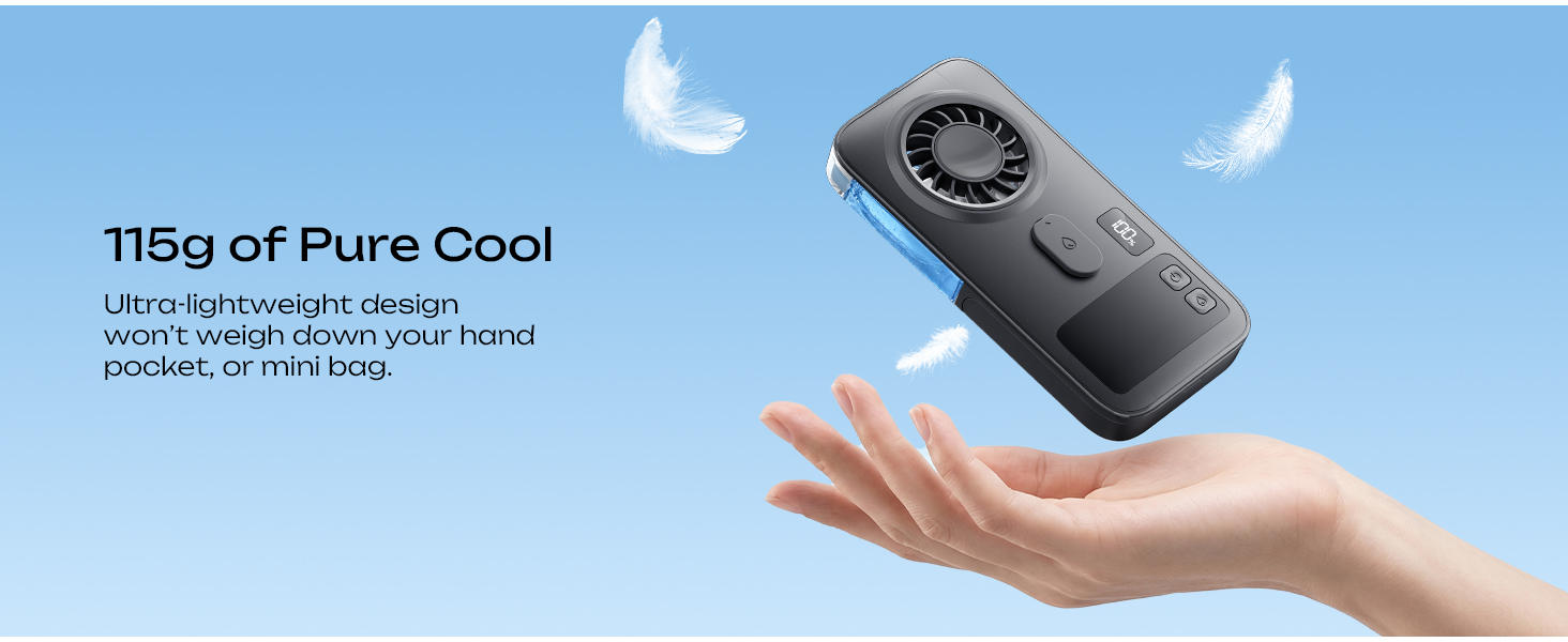 portable mist fan