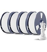 SUNLU High Speed Matte PLA Filament 4KG, Up to 600mm/s Fast 3D Printer Filament Bundle, Smooth PL...