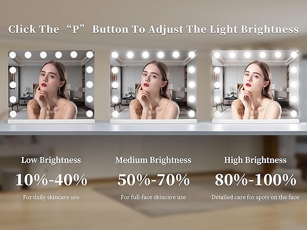 vanity mirror with lights