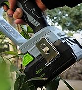 WORKPRO Cordless Detail Belt Sander, Mini Chain Saw, Electric Blower, 3-in-1 Power Tool Combo Kit...