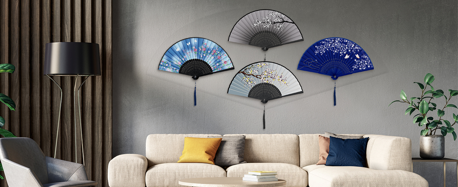 folding hand fans for women