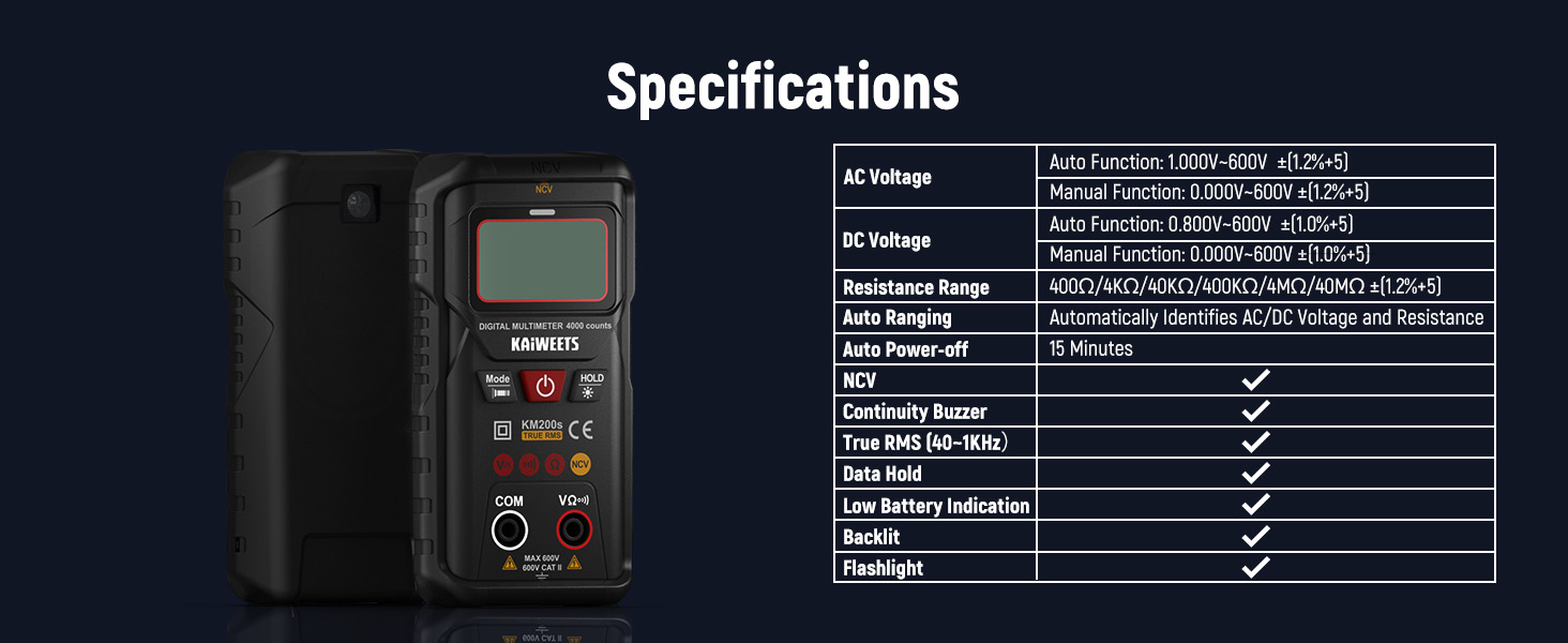 Specifications