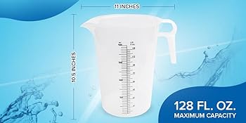 Measuring pitcher, measuring cup