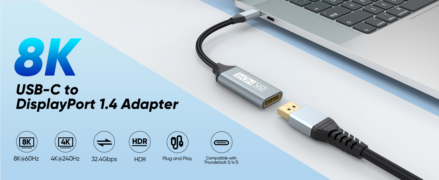 usbc to displayport