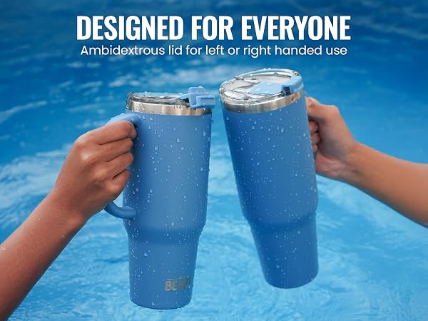 Premium Stainless Steel Insulated Tumbler with Handle