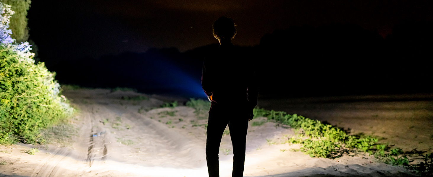 led flashlight for night walking