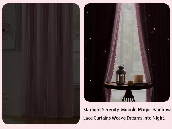 girls curtains