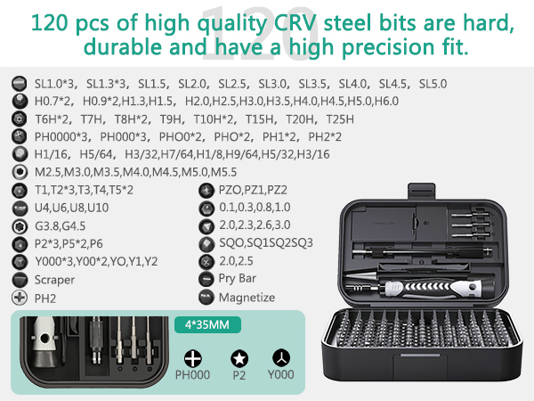 Precision Screwdriver Set, Magnetic Screwdriver Kit