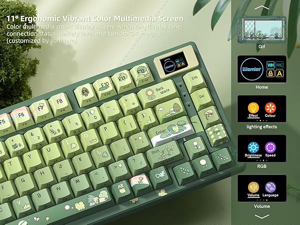 Mechanical Keyboard, Creamy Gaming Keyboard