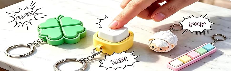 60PCS Keyboard Clickers
