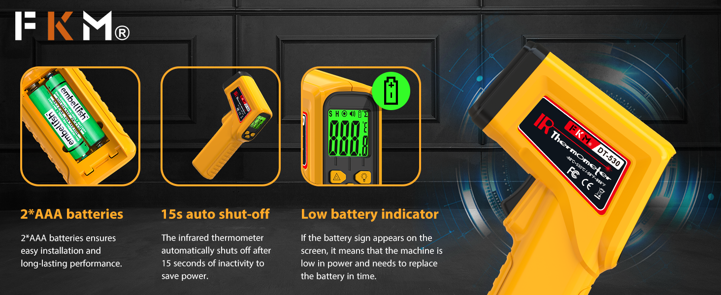 laser thermometer for car
