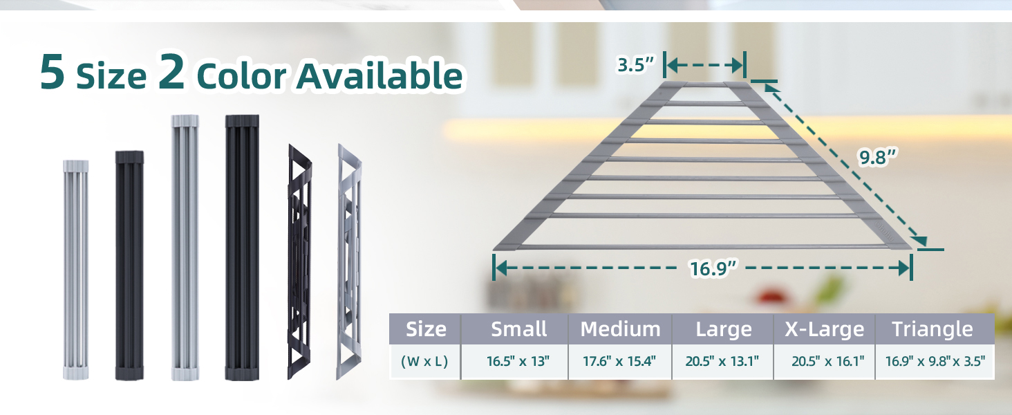roll up dish drying rack