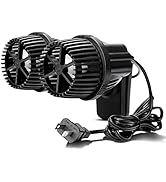 hygger 4200GPH Double Head Aquarium Circulation Pump, Quiet 12W Aquarium Wave Maker, with Strong ...