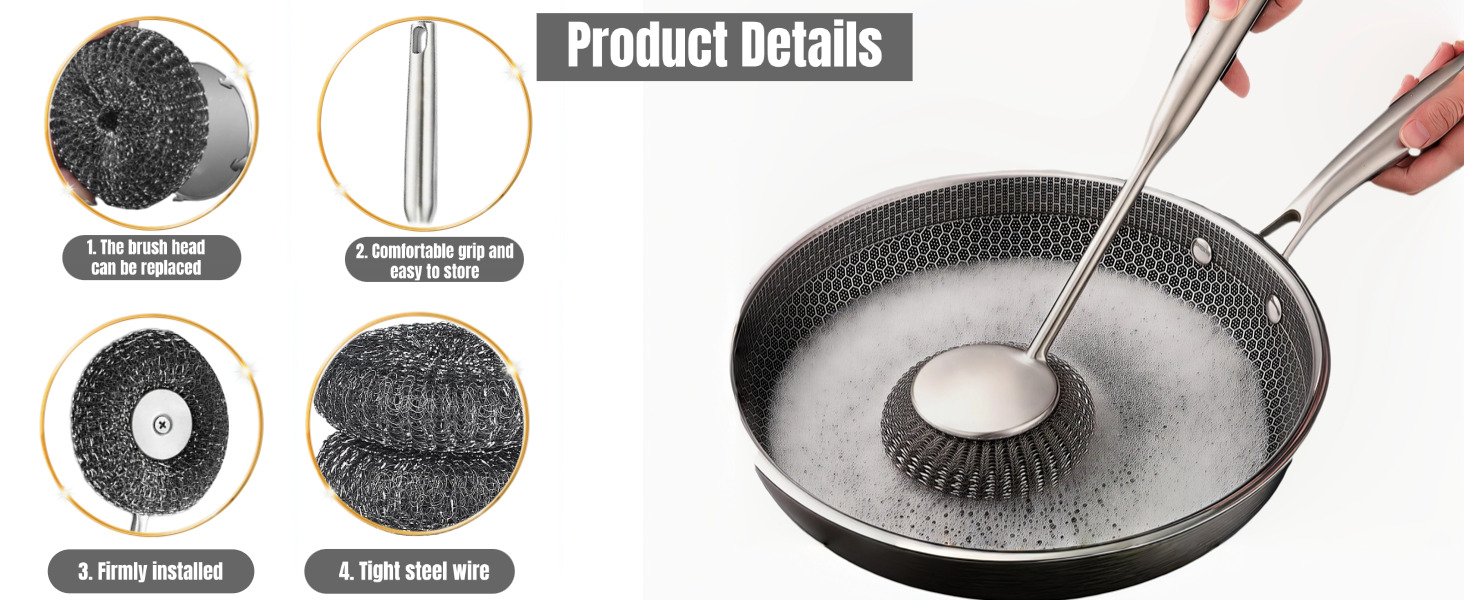 Steel Wool Scrubber