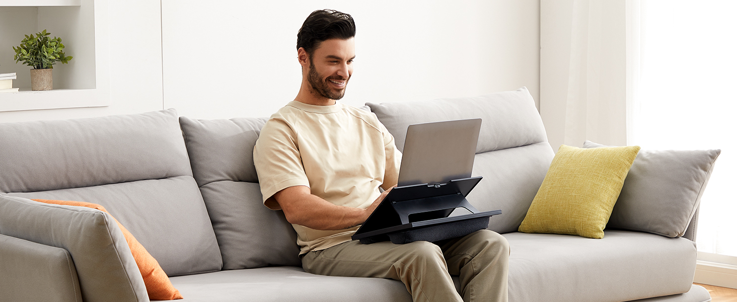 HNLD2 adjustable lap desk laptop lap desk laptop stand for bed lap desk for laptop with cushion