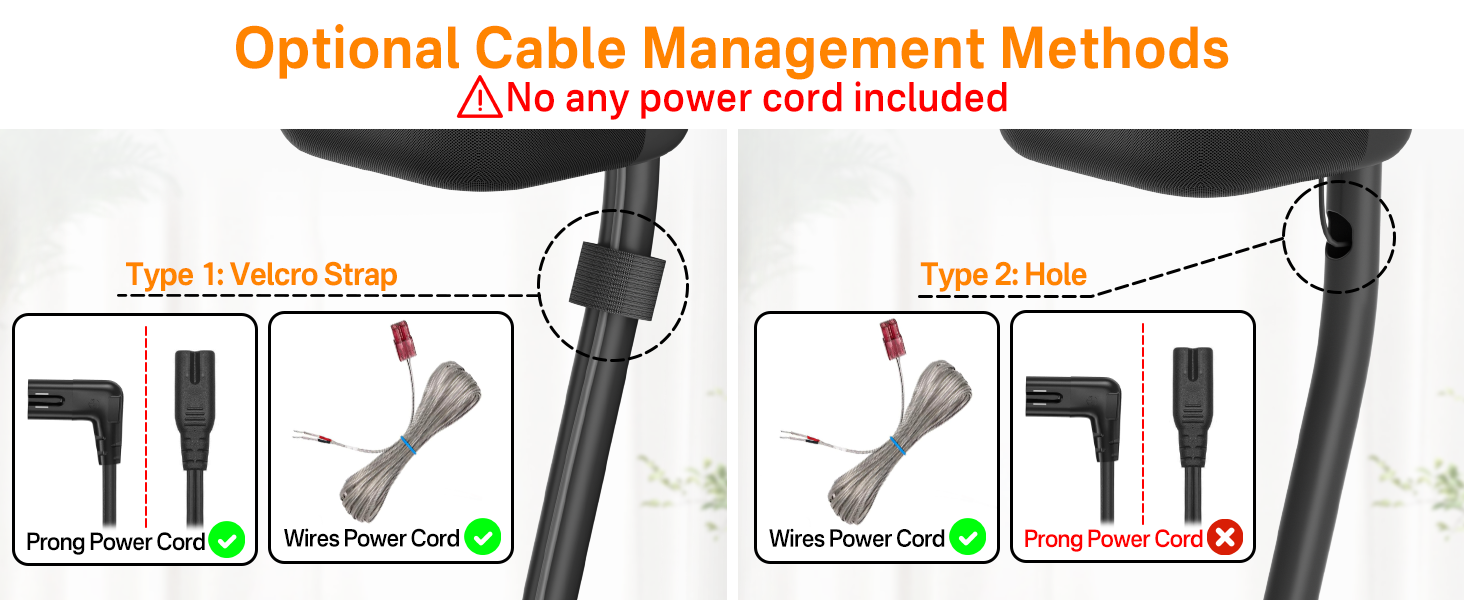 Universal Speaker Stands Pair