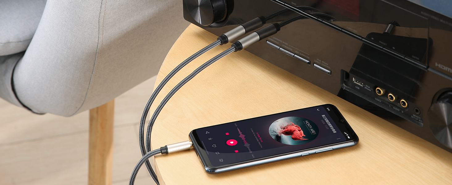 Connect Phone to Amp