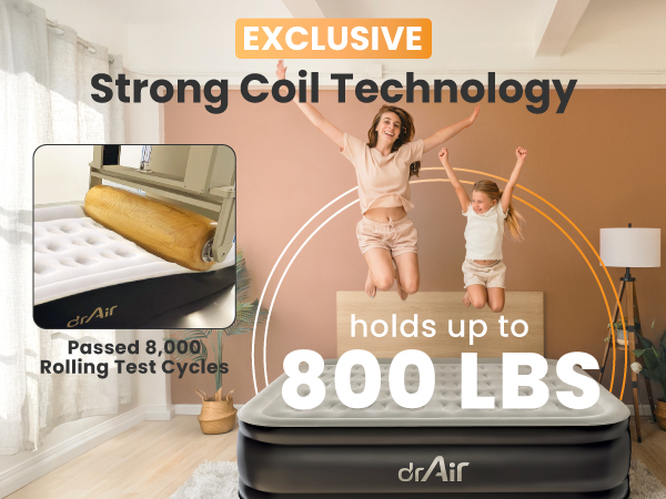 queen air mattress with built in pump