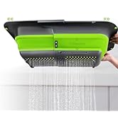 ROTTOGOON 7Qt Collapsible Colander Strainer, Expandable Over the Sink Colander, Adjustable Silico...